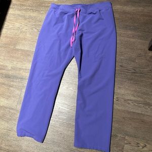 Livingston Basic Scrub Pants in Amethyst